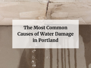 Causes of Water Damage