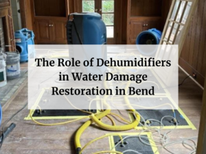 Feature Image of The Role of Dehumidifiers in Water Damage Restoration in Bend