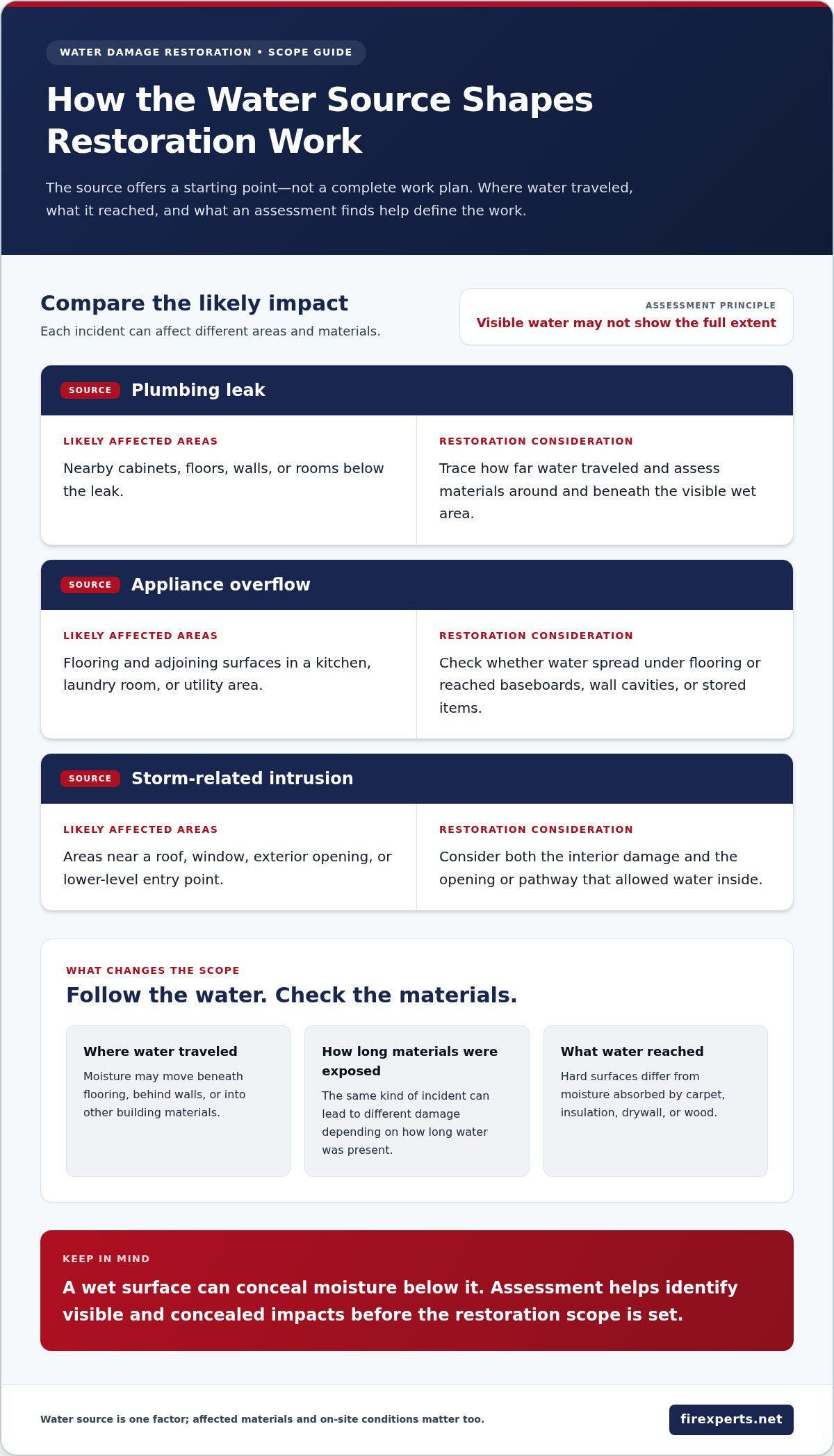Water Damage Restoration Services: What Each Service Includes